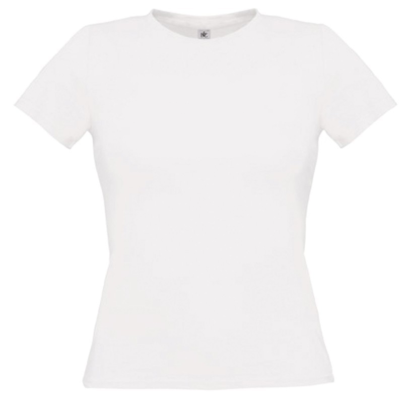 tee shirt blanc femme