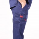 Pantalon médical ceinture élastique Dickies marine  infirmier aide soignant hopital pas cher promotion