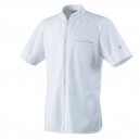 Veste de cuisine ALDRIN Robur, veste blanche manche courte, qualité exceptionnelle