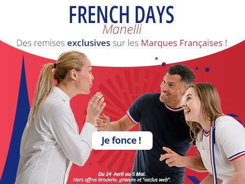 FRENCH DAYS : Remises Exclusives sur les Marques Françaises !