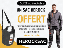 Offres Herock -10 % ou sac offert
