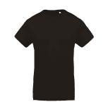 Tee-shirt Bio Homme / Col rond Noir
